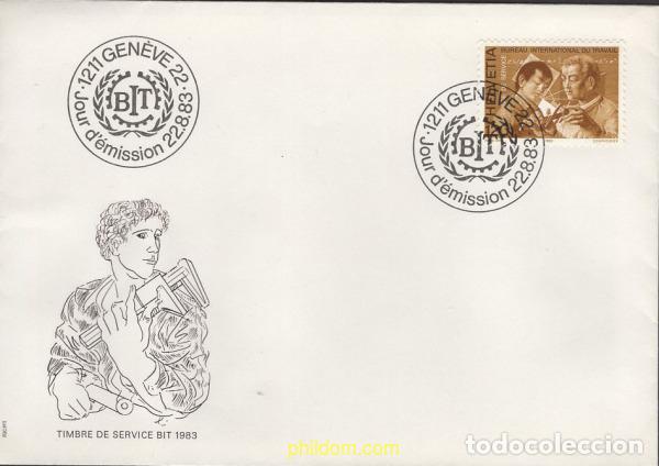 Sellos: 441835 MNH SUIZA. Oficina Internacional del Trabajo 1983 OFICINA INTERNACIONAL DE TRABAJO