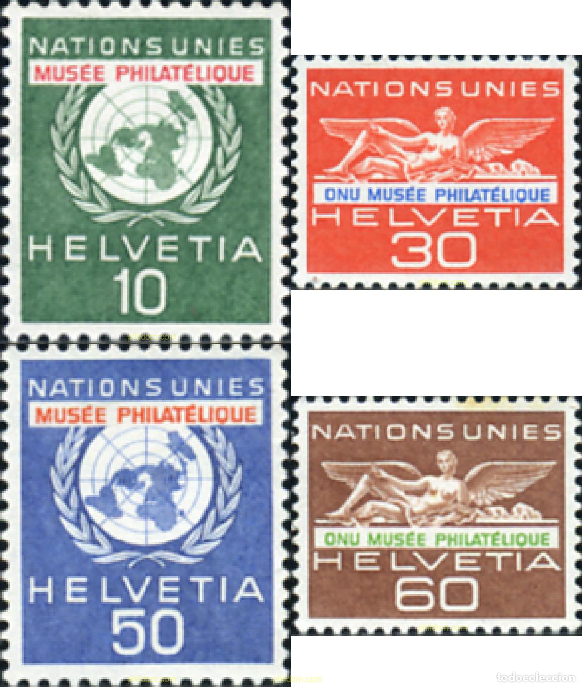 Sellos: 129321 MNH SUIZA. ONU oficina de Ginebra 1962 MUSEO FILATELICO DE NACIONES UNIDAS