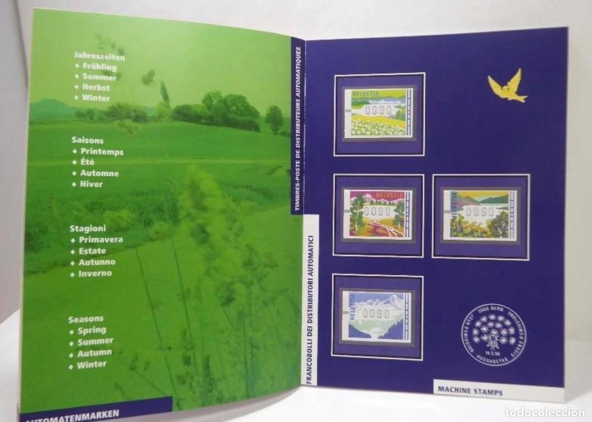 Selos: &Aacute;LBUM OFICIAL DE SELLOS DE SUIZA 1996 &ndash; EDICI&Oacute;N ORIGINAL COMPLETA