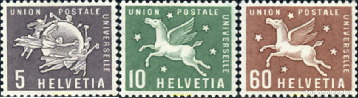 Sellos: 595919 MNH SUIZA. UPU 1957 UNION POSTAL UNIVERSAL