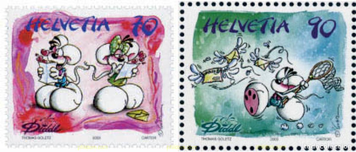Sellos: 133225 MNH SUIZA 2003 COMICS