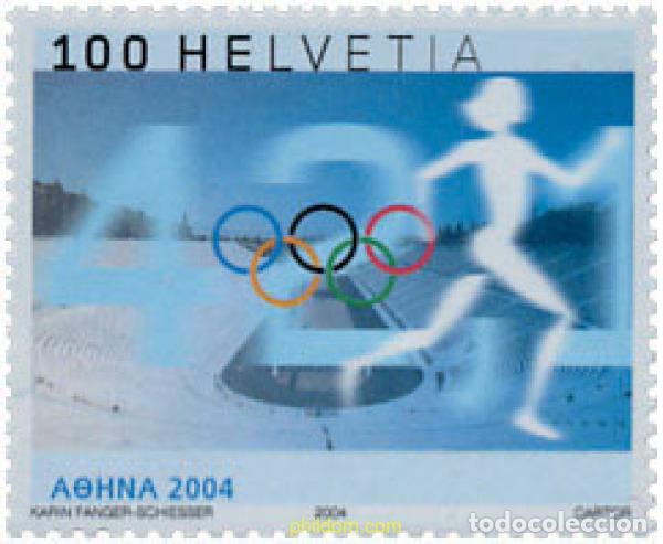 Sellos: 139765 MNH SUIZA 2004 28 JUEGOS OLIMPICOS DE VERANO ATENAS 2004