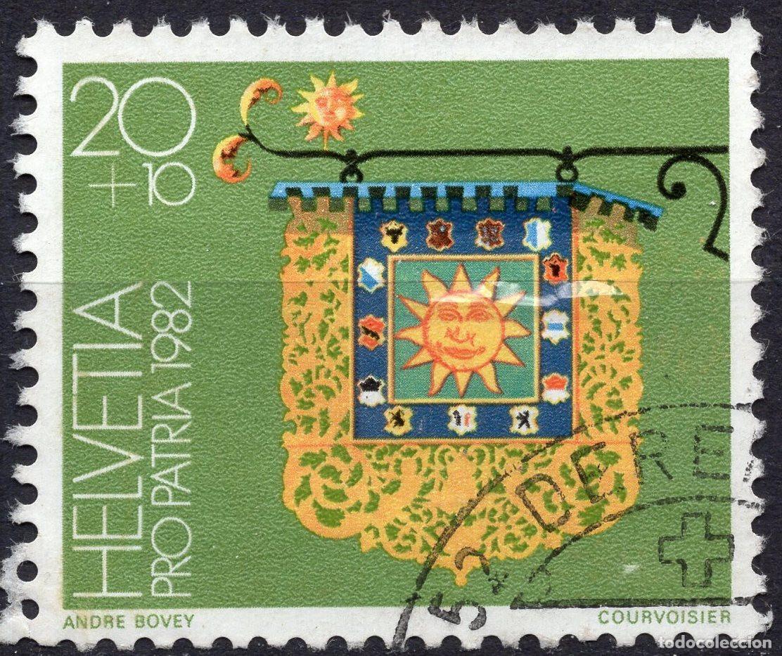 Sellos: SUIZA 1982 STAMP MICHEL CH 1223