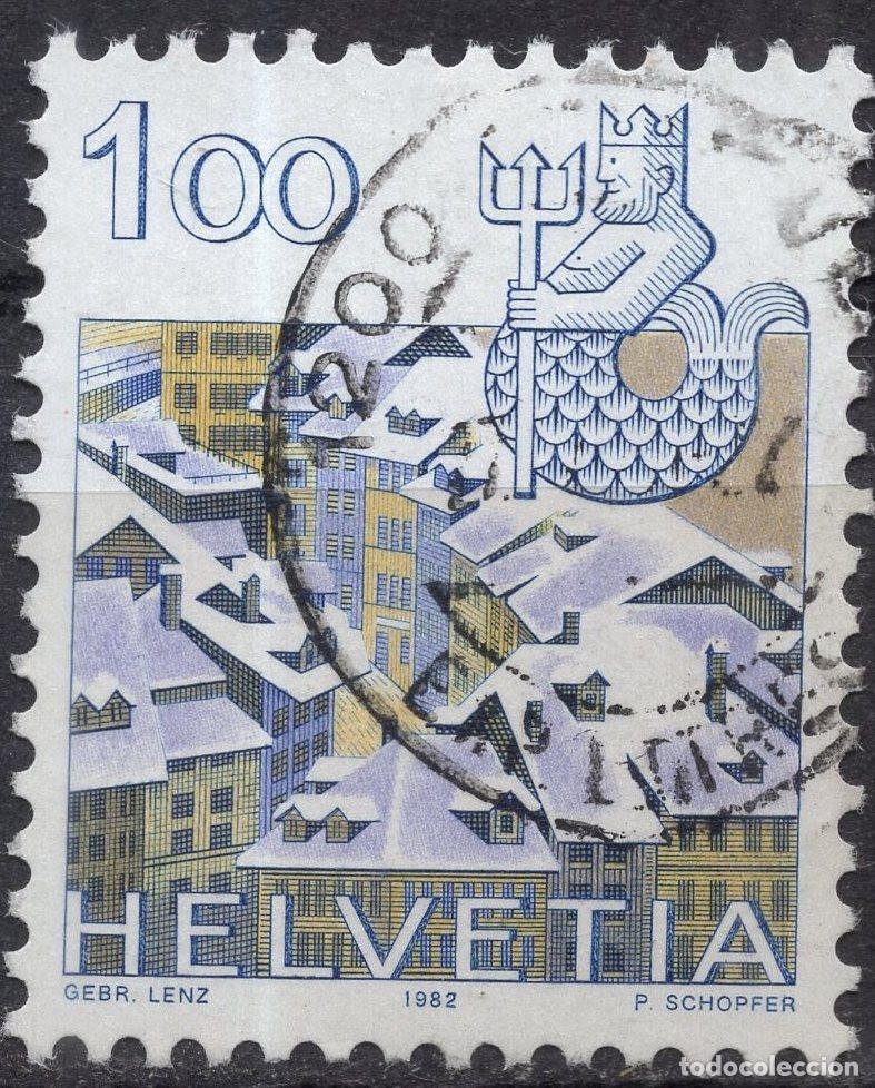 Sellos: SUIZA 1982 STAMP MICHEL CH 1227