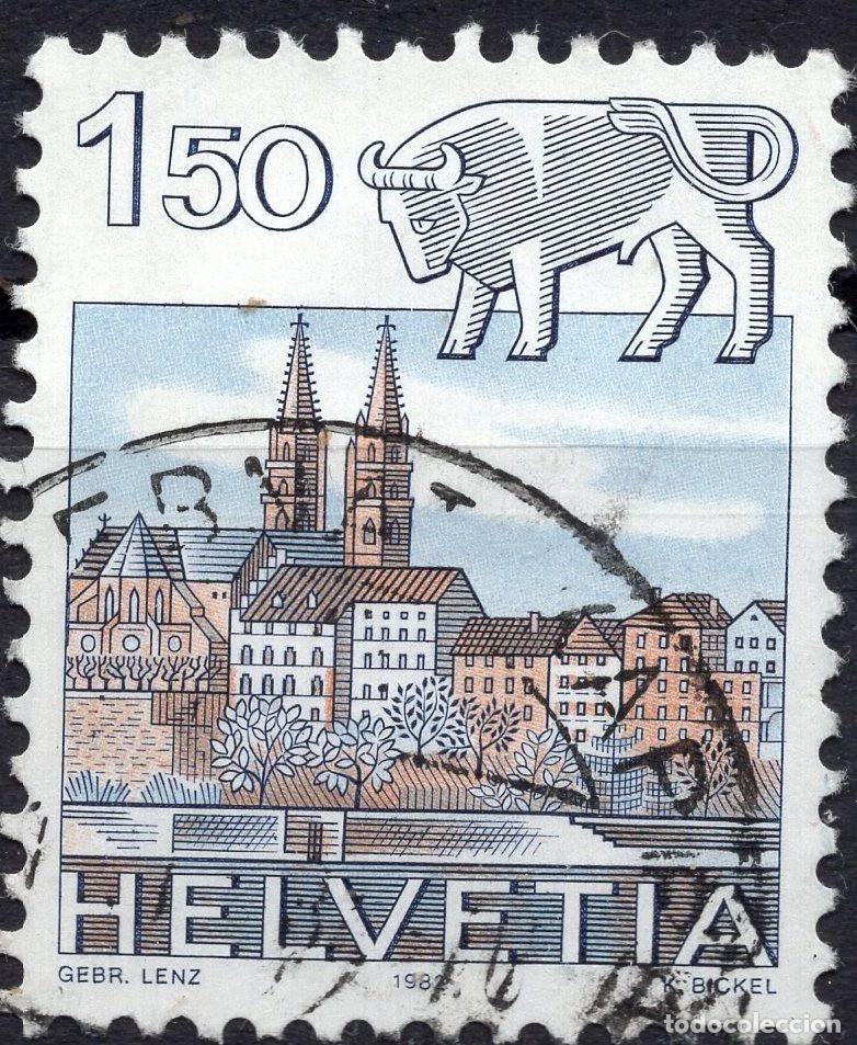 Sellos: SUIZA 1982 STAMP MICHEL CH 1230