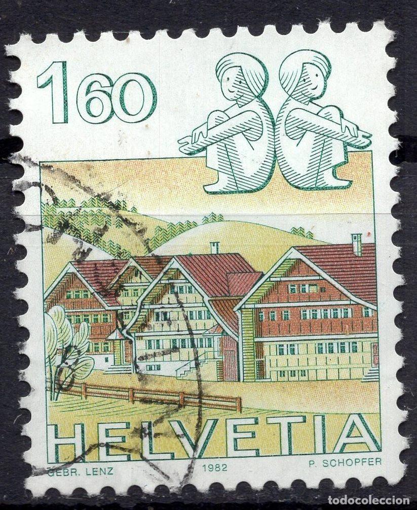 Sellos: SUIZA 1982 STAMP MICHEL CH 1231