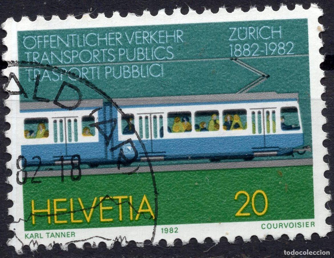 Sellos: SUIZA 1982 STAMP MICHEL CH 1232
