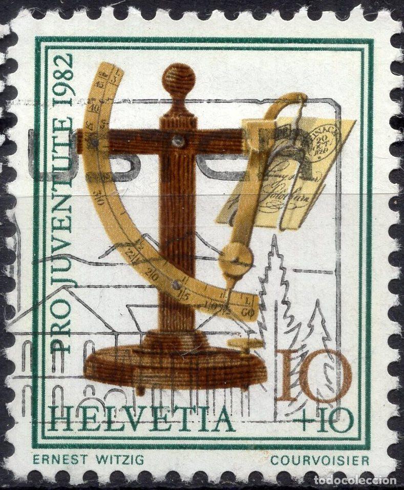 Sellos: SUIZA 1982 STAMP MICHEL CH 1236