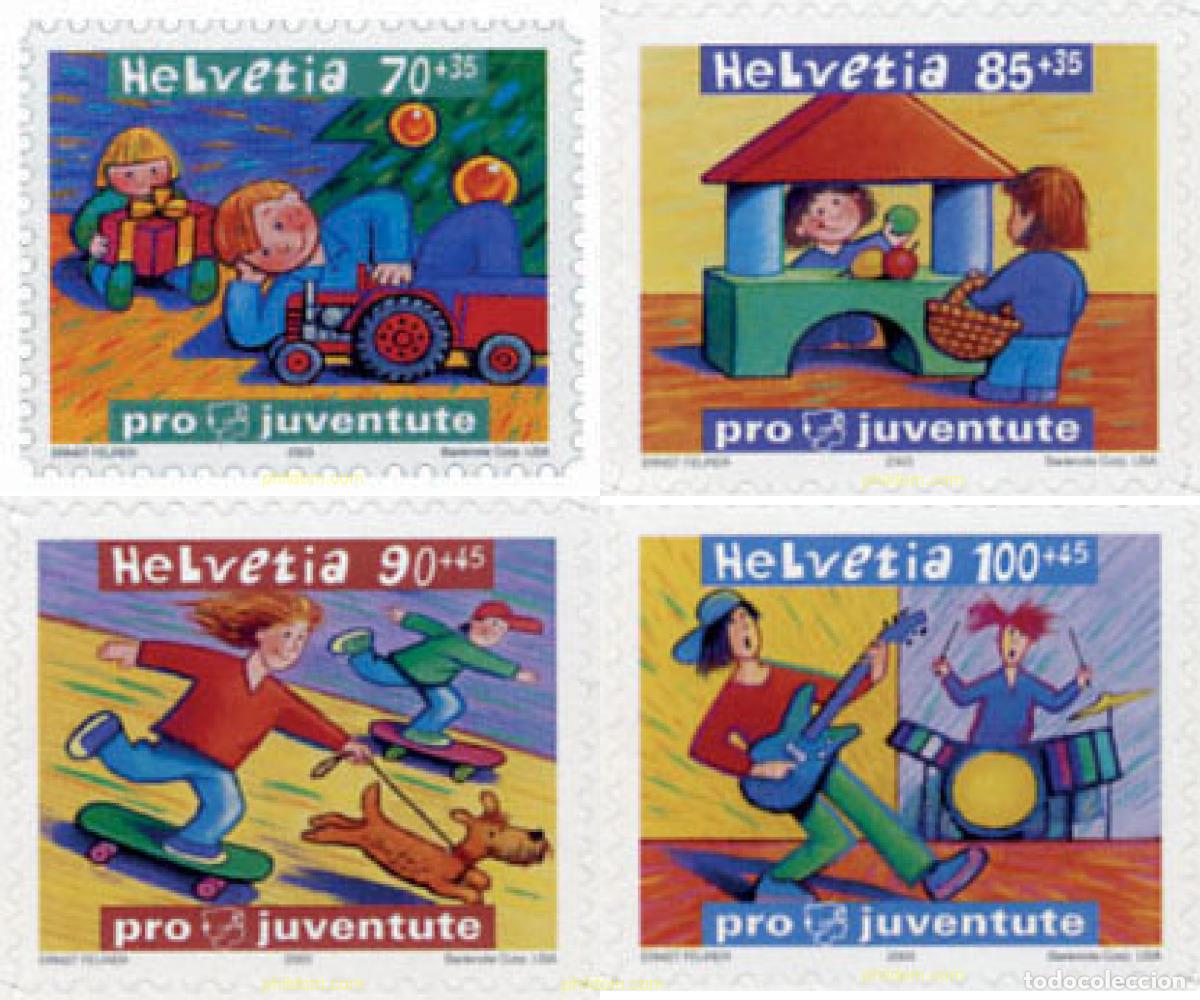 Sellos: 142822 MNH SUIZA 2003 PRO JUVENTUD