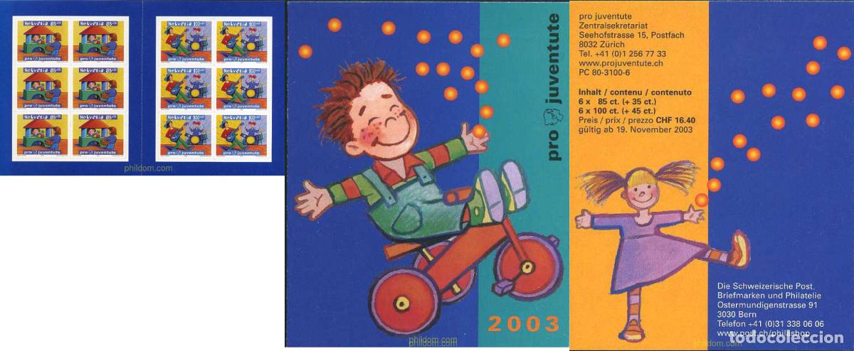 Sellos: 142824 MNH SUIZA 2003 PRO JUVENTUD