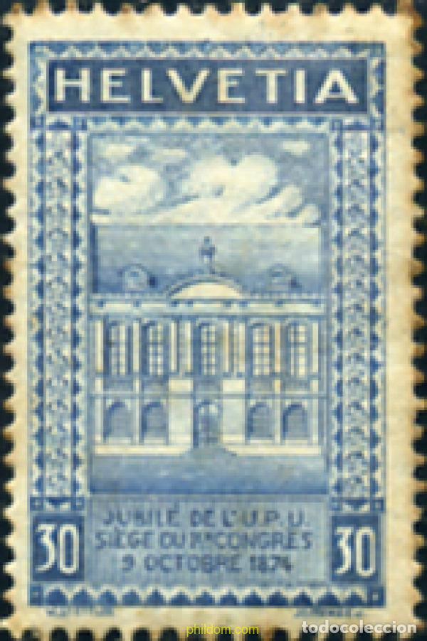 Sellos: 616136 HINGED SUIZA 1924 50 ANIVERSARIO DE LA UNION POSTAL UNIVERSAL