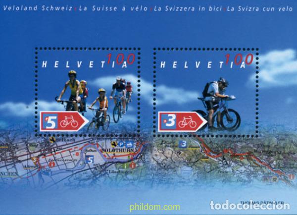 Sellos: 148016 MNH SUIZA 2004 SUIZA, PAIS DE LA BICICLETA