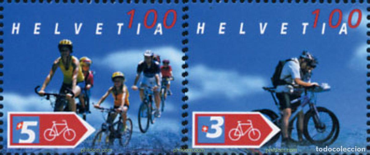 Sellos: 158251 MNH SUIZA 2004 SUIZA, PAIS DE LA BICICLETA