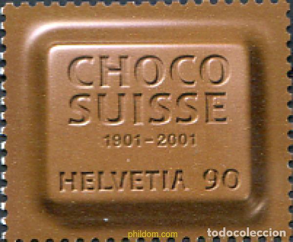 Sellos: 78248 MNH SUIZA 2001 CENTENARIO DEL CHOCOLATE SUIZO