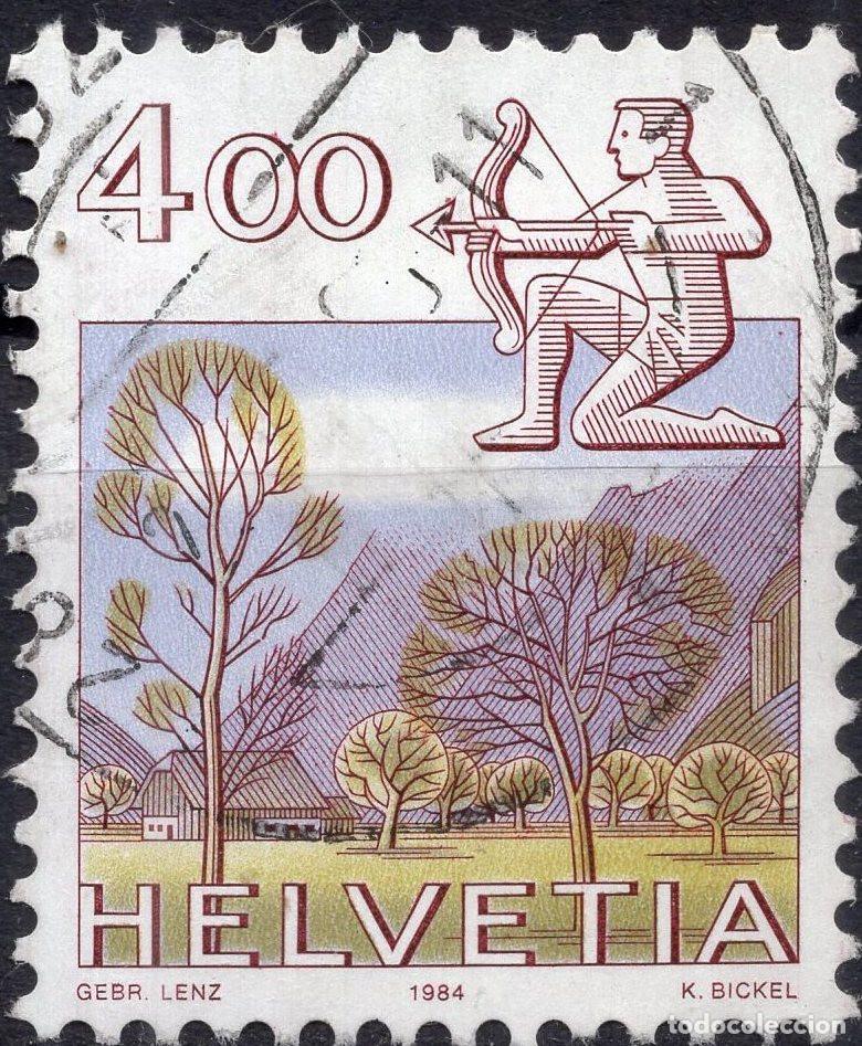 Sellos: SUIZA 1984 STAMP MICHEL CH 1265