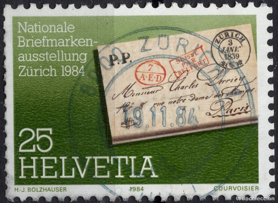 Sellos: SUIZA 1984 STAMP MICHEL CH 1267