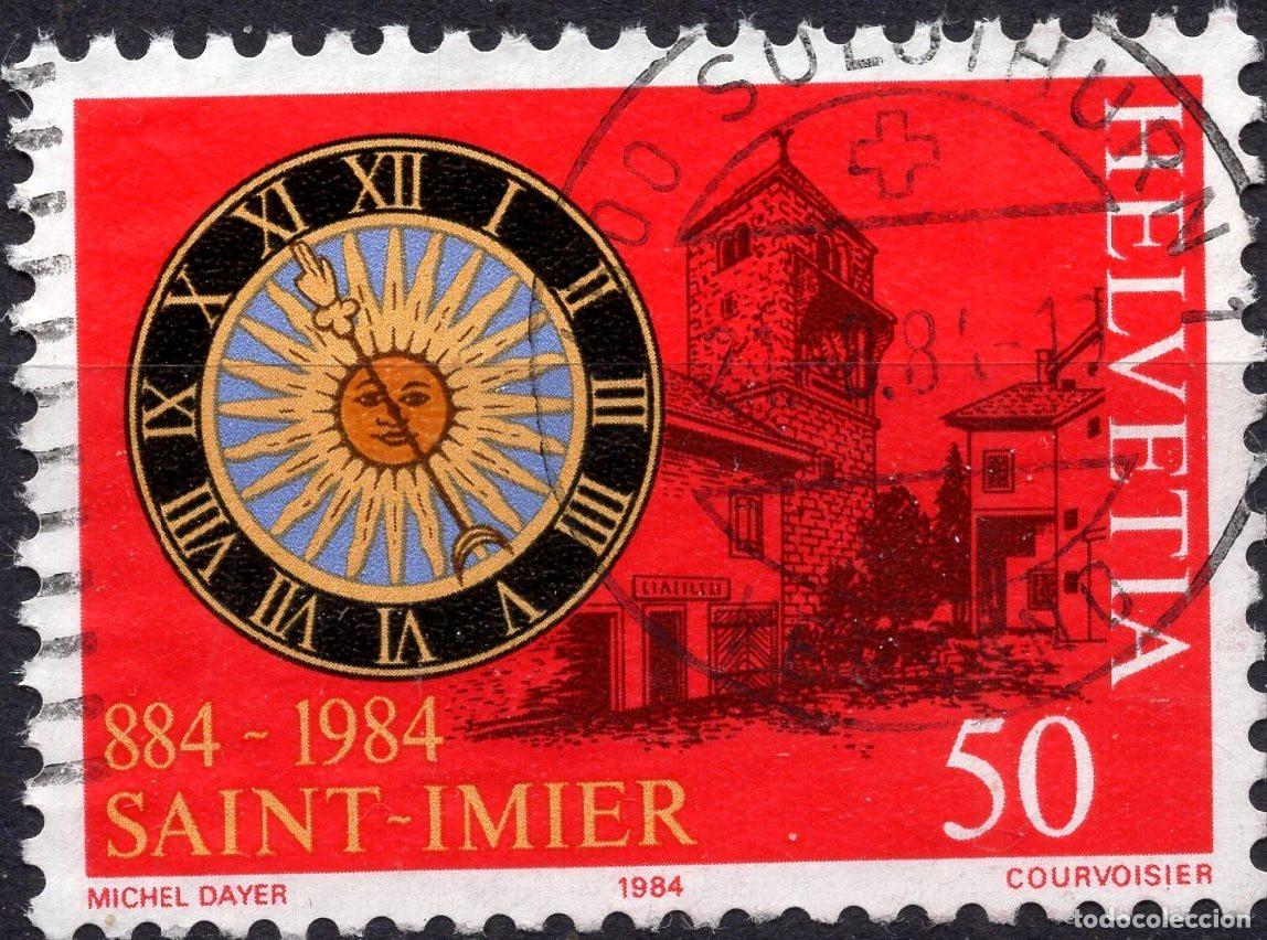 Sellos: SUIZA 1984 STAMP MICHEL CH 1268