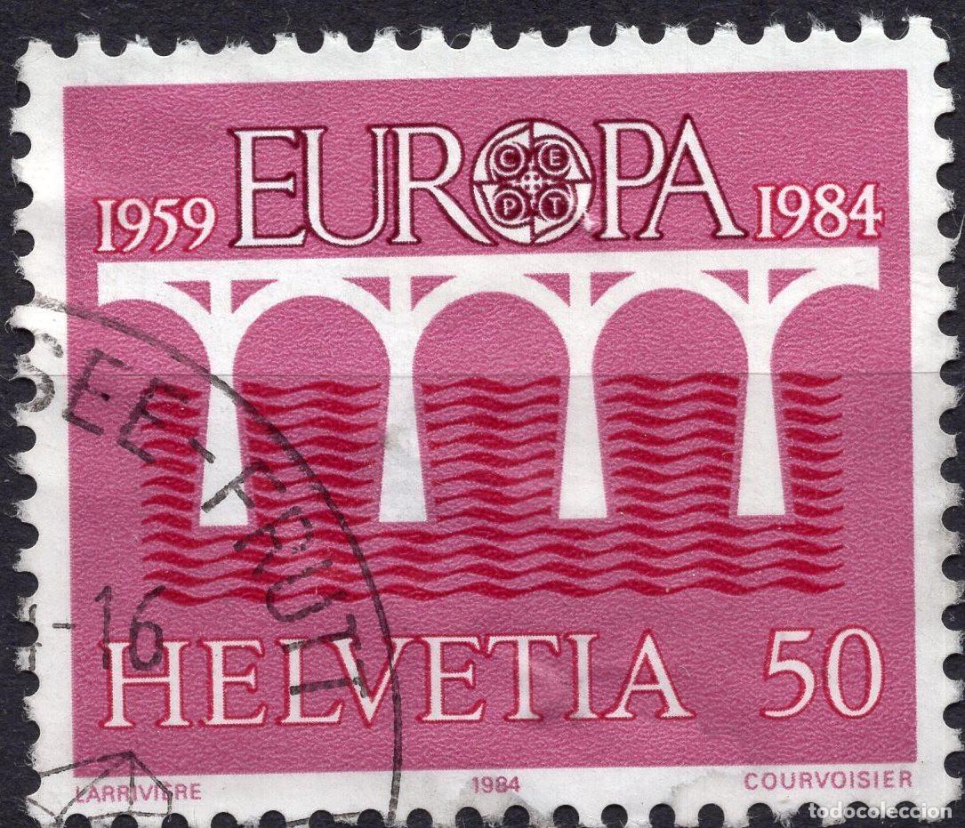 Sellos: SUIZA 1984 STAMP MICHEL CH 1270