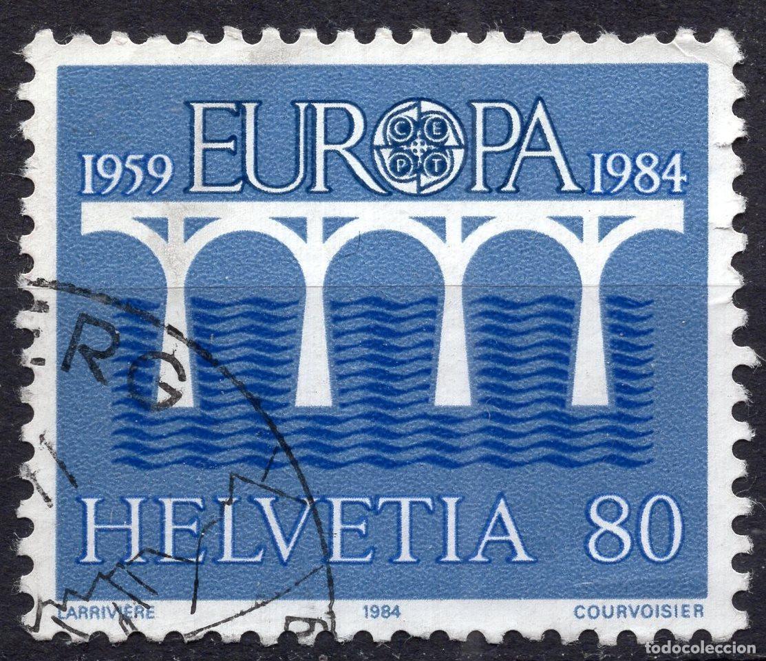 Sellos: SUIZA 1984 STAMP MICHEL CH 1271