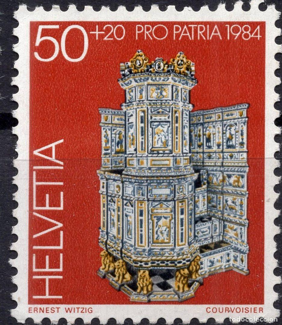 Sellos: SUIZA 1984 STAMP MICHEL CH 1273