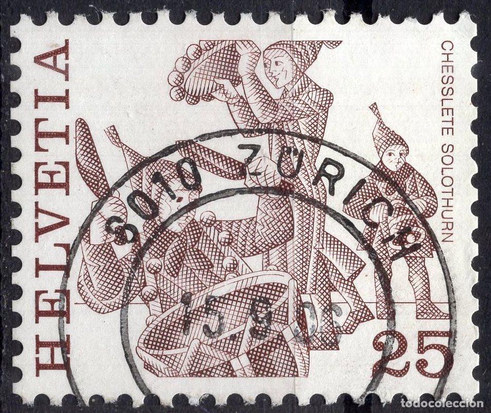 Sellos: SUIZA 1984 STAMP MICHEL CH 1280