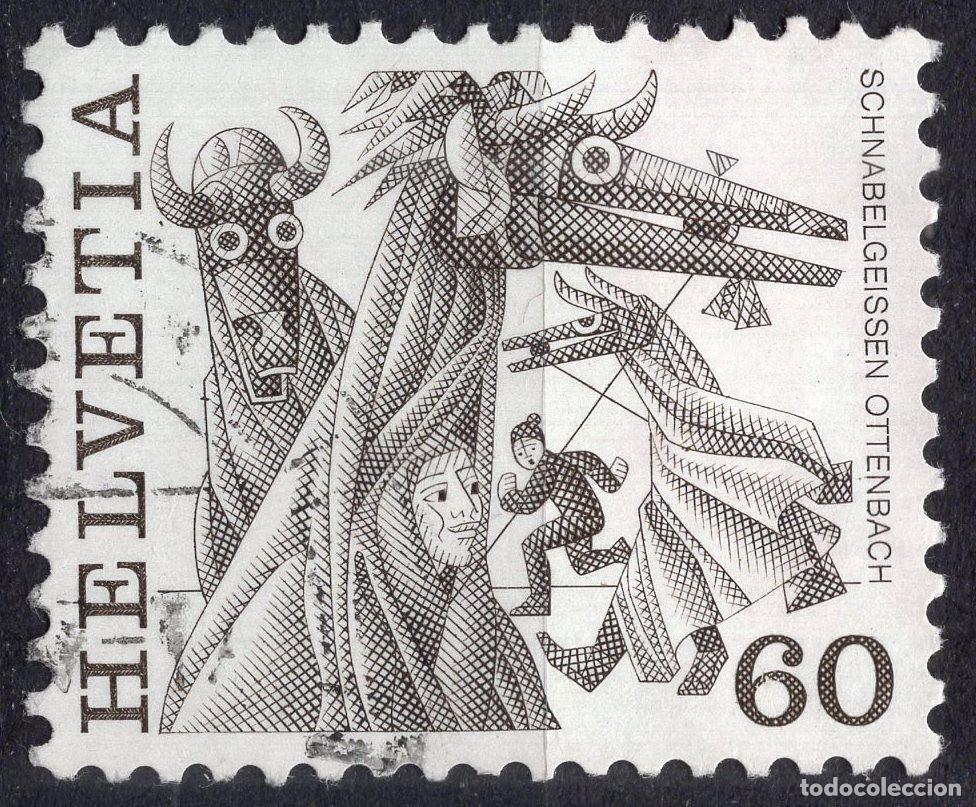Sellos: SUIZA 1984 STAMP MICHEL CH 1282