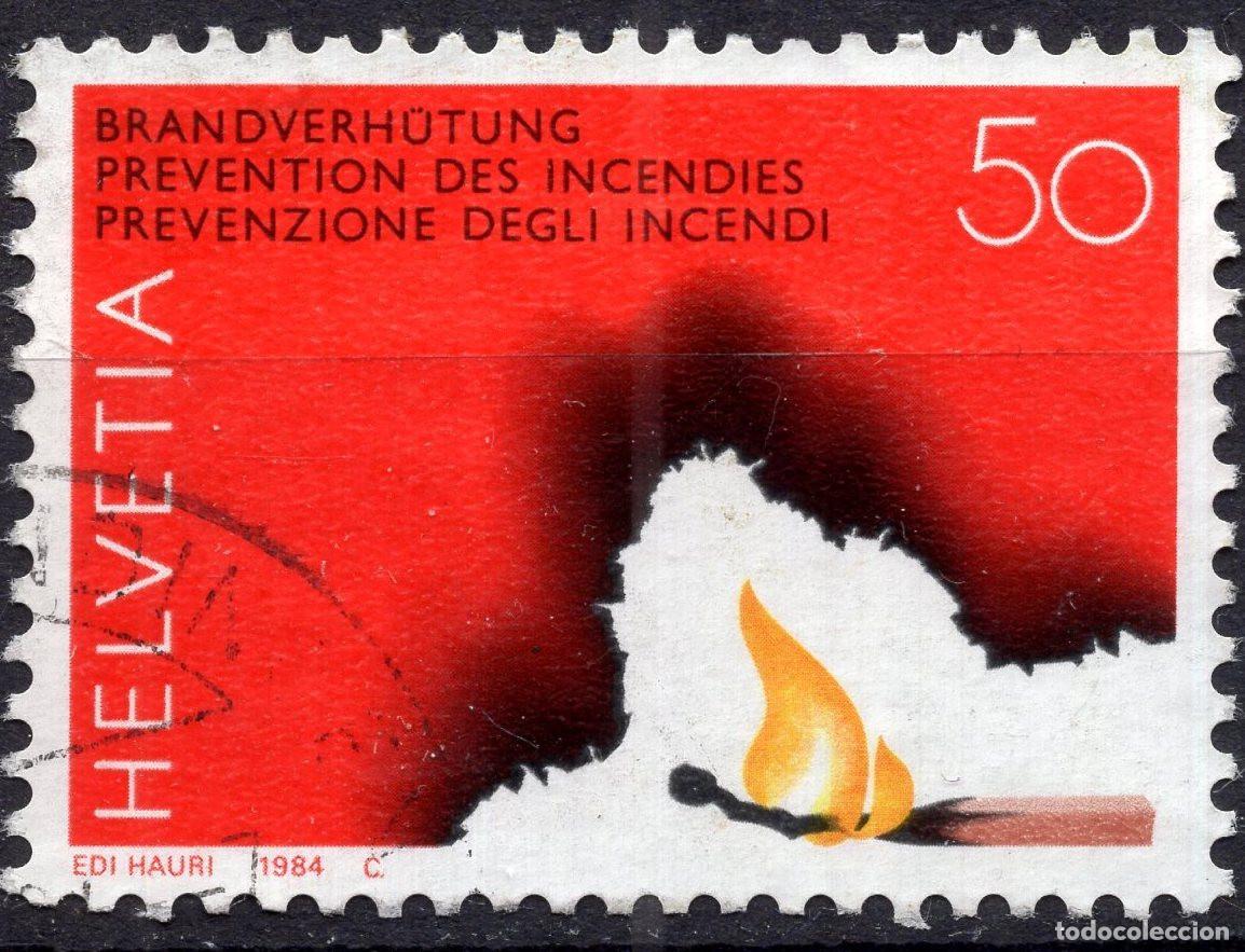 Sellos: SUIZA 1984 STAMP MICHEL CH 1283