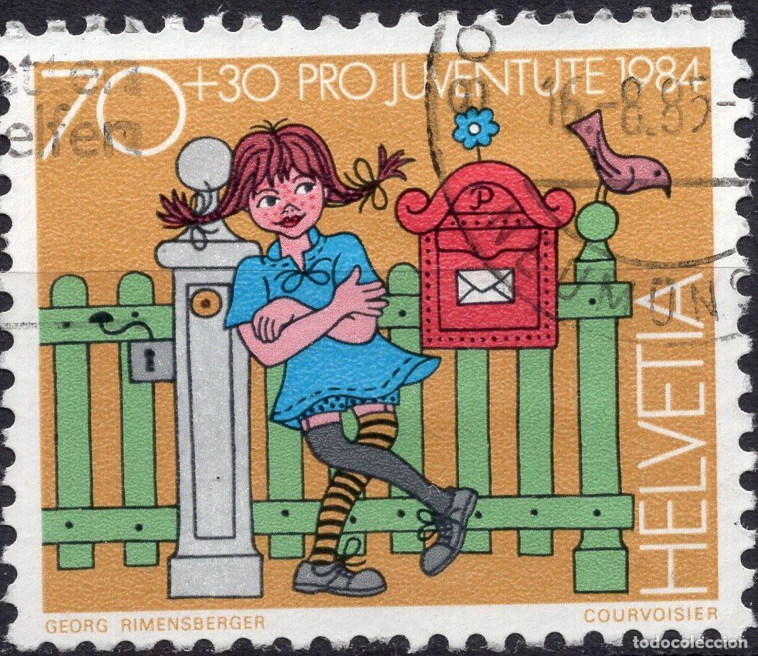 Sellos: SUIZA 1984 STAMP MICHEL CH 1286