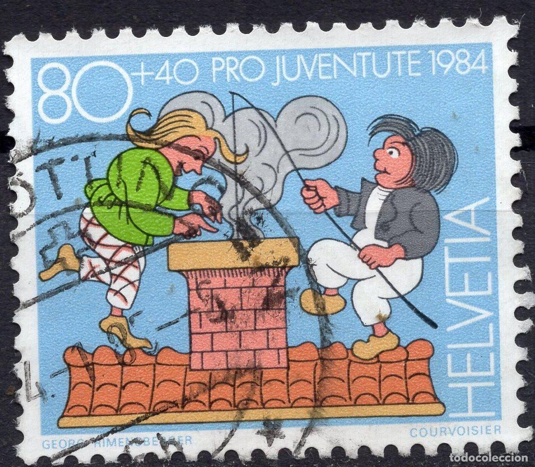 Sellos: SUIZA 1984 STAMP MICHEL CH 1287
