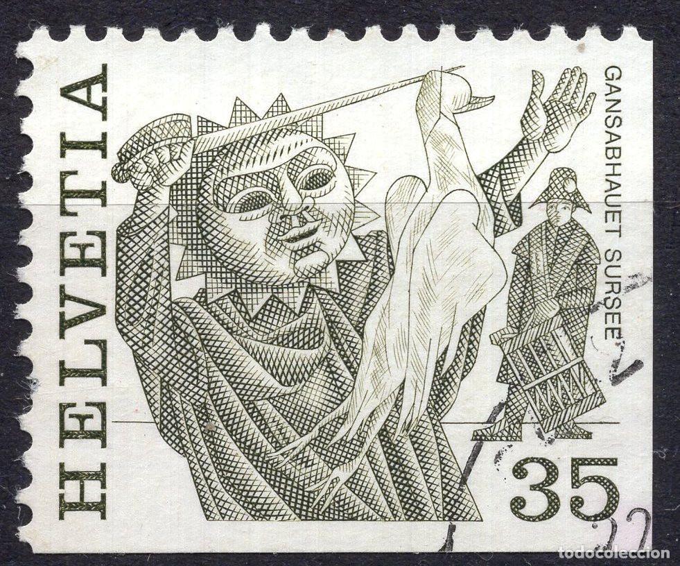 Sellos: SUIZA 1984 STAMP MICHEL CH 1103eru