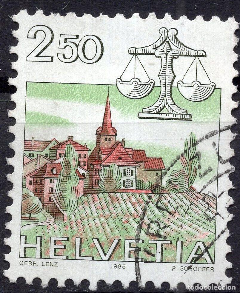 Sellos: SUIZA 1985 STAMP MICHEL CH 1288