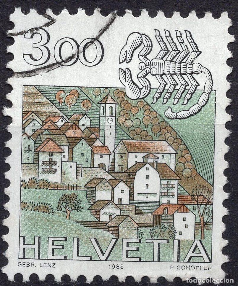 Sellos: SUIZA 1985 STAMP MICHEL CH 1289