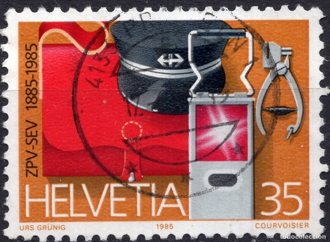 Sellos: SUIZA 1985 STAMP MICHEL CH 1290