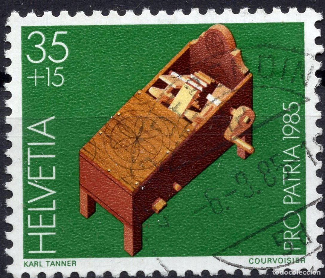 Sellos: SUIZA 1985 STAMP MICHEL CH 1297