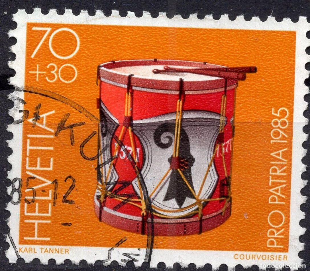 Sellos: SUIZA 1985 STAMP MICHEL CH 1299