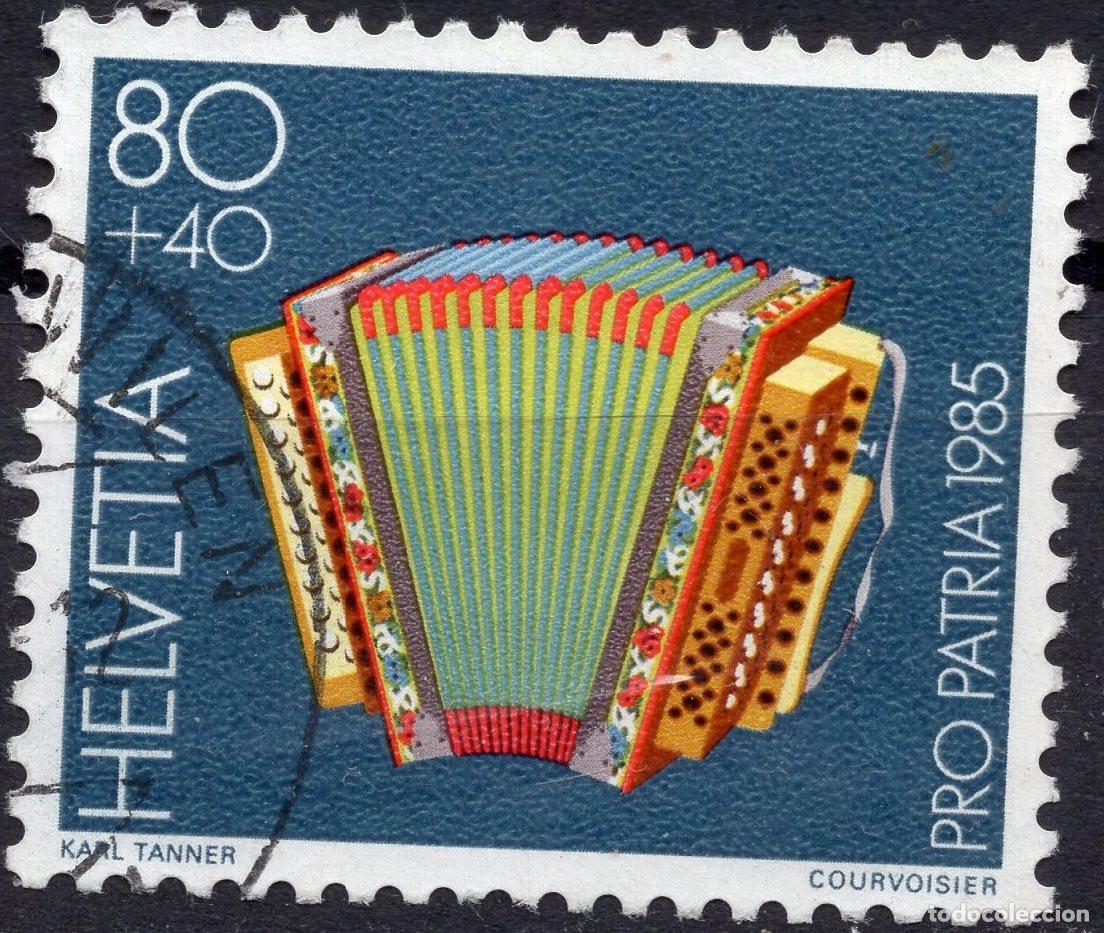 Sellos: SUIZA 1985 STAMP MICHEL CH 1300