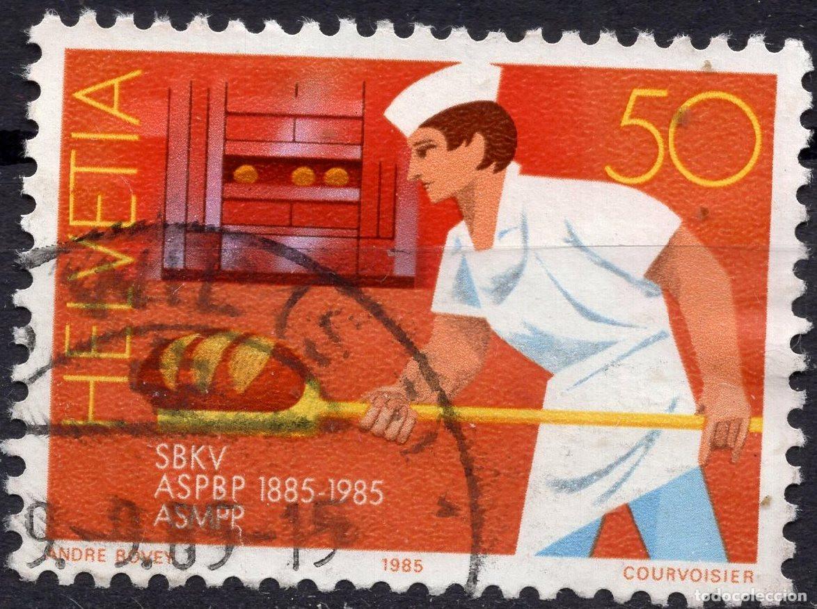 Sellos: SUIZA 1985 STAMP MICHEL CH 1301