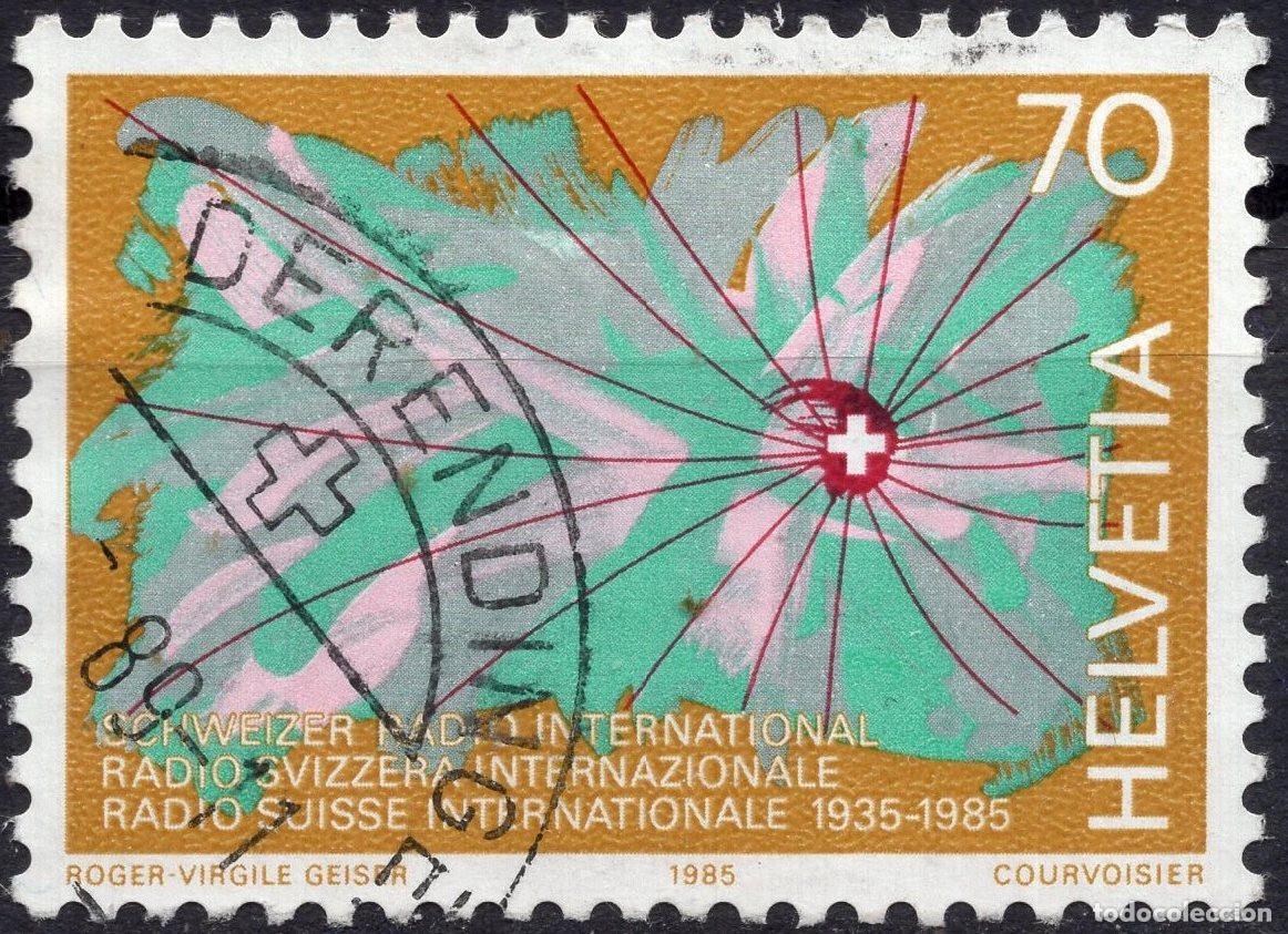 Sellos: SUIZA 1985 STAMP MICHEL CH 1302