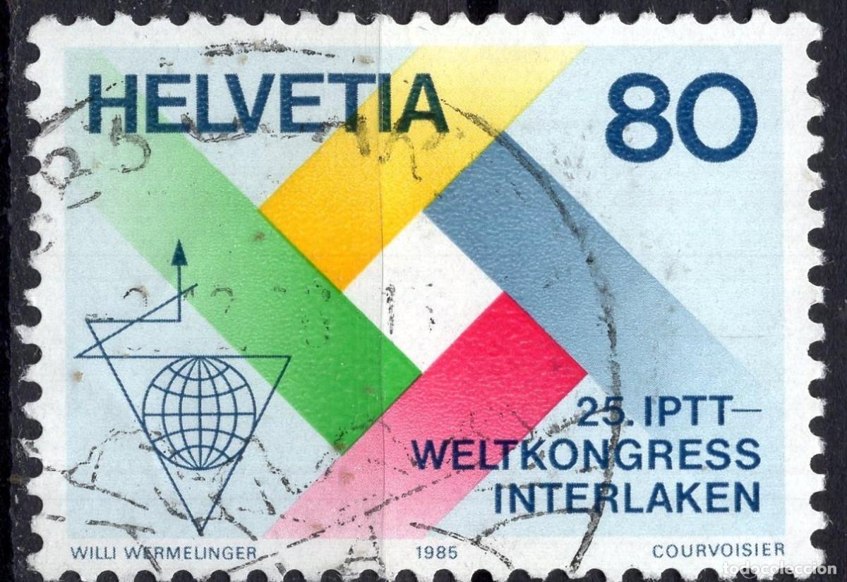 Sellos: SUIZA 1985 STAMP MICHEL CH 1303