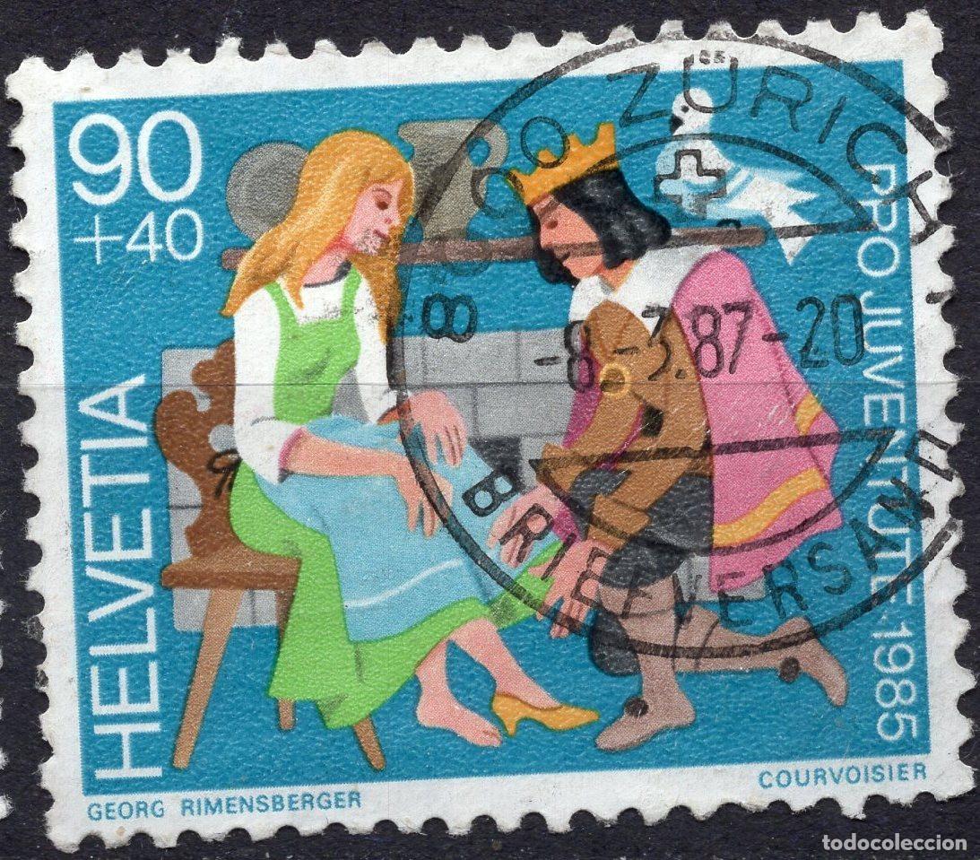 Sellos: SUIZA 1985 STAMP MICHEL CH 1307