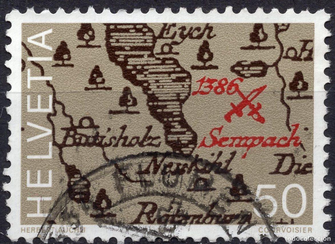 Sellos: SUIZA 1986 STAMP MICHEL CH 1309
