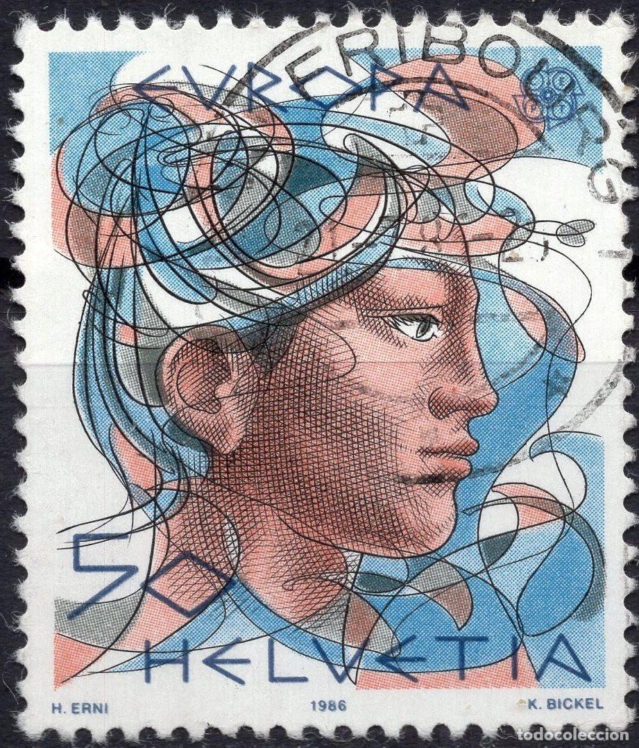 Sellos: SUIZA 1986 STAMP MICHEL CH 1315