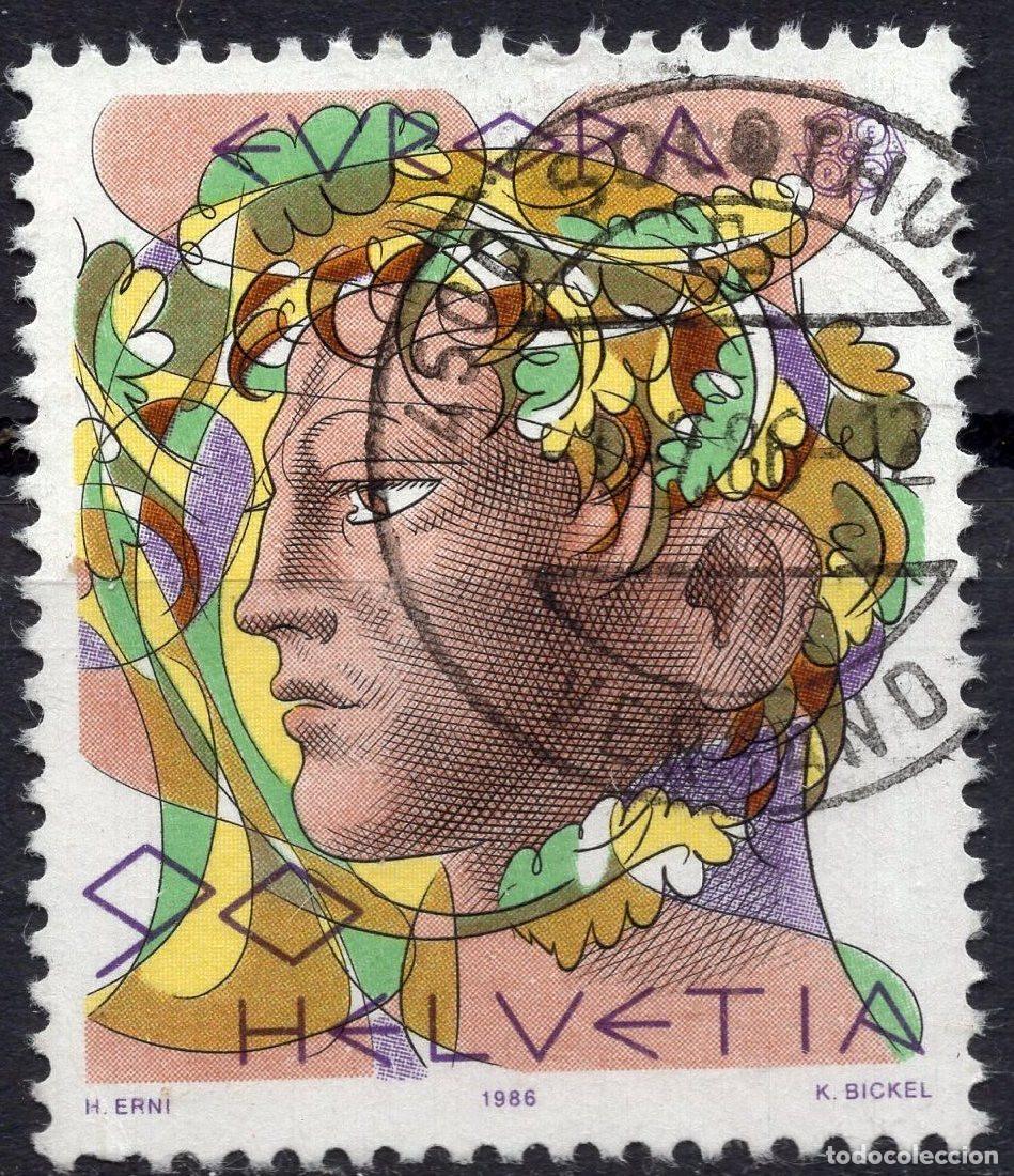 Sellos: SUIZA 1986 STAMP MICHEL CH 1316