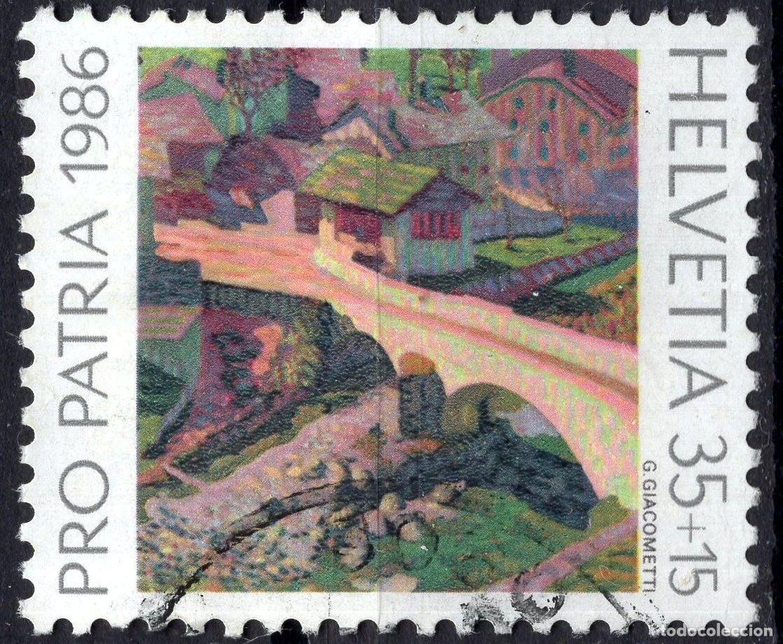 Sellos: SUIZA 1986 STAMP MICHEL CH 1317