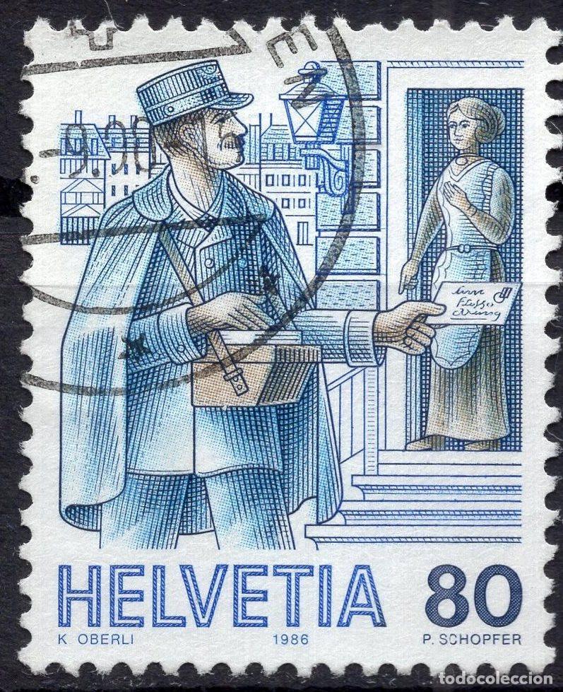 Sellos: SUIZA 1986 STAMP MICHEL CH 1325ya