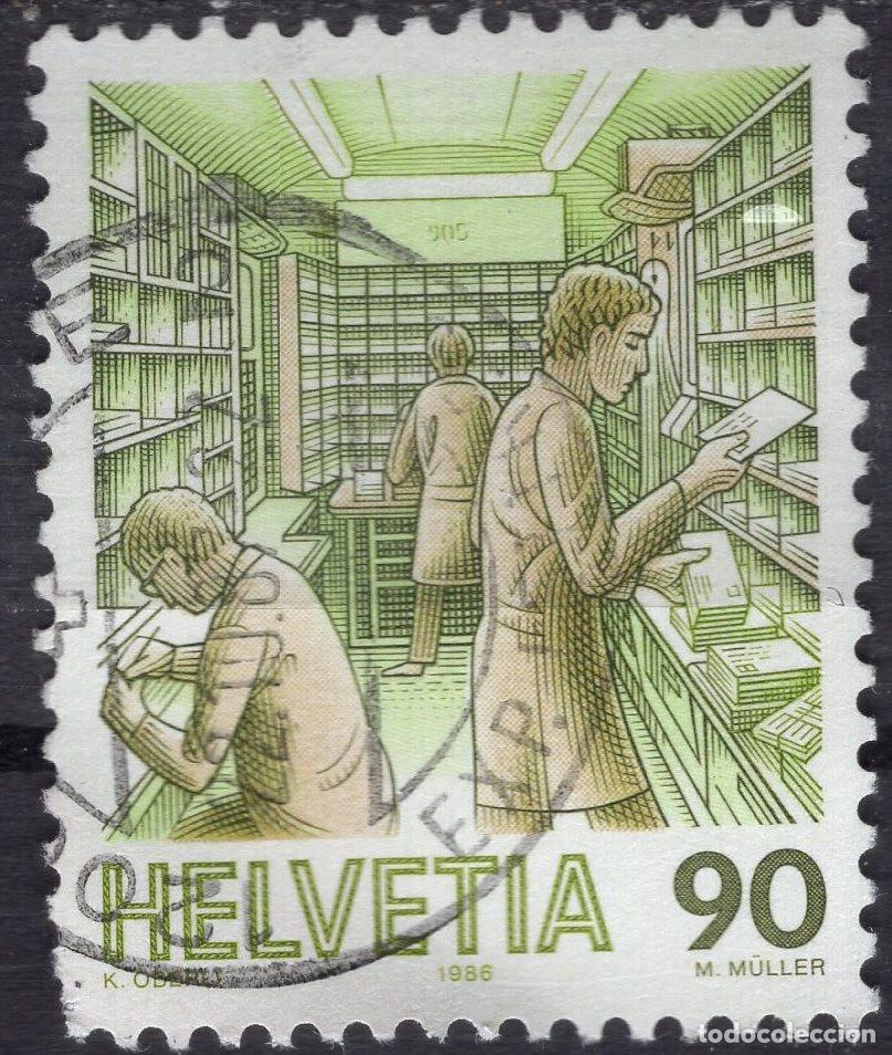 Sellos: SUIZA 1986 STAMP MICHEL CH 1326ya