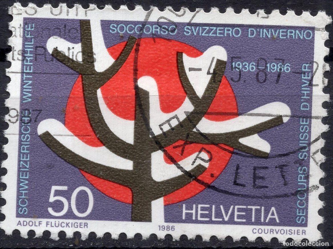 Sellos: SUIZA 1986 STAMP MICHEL CH 1328