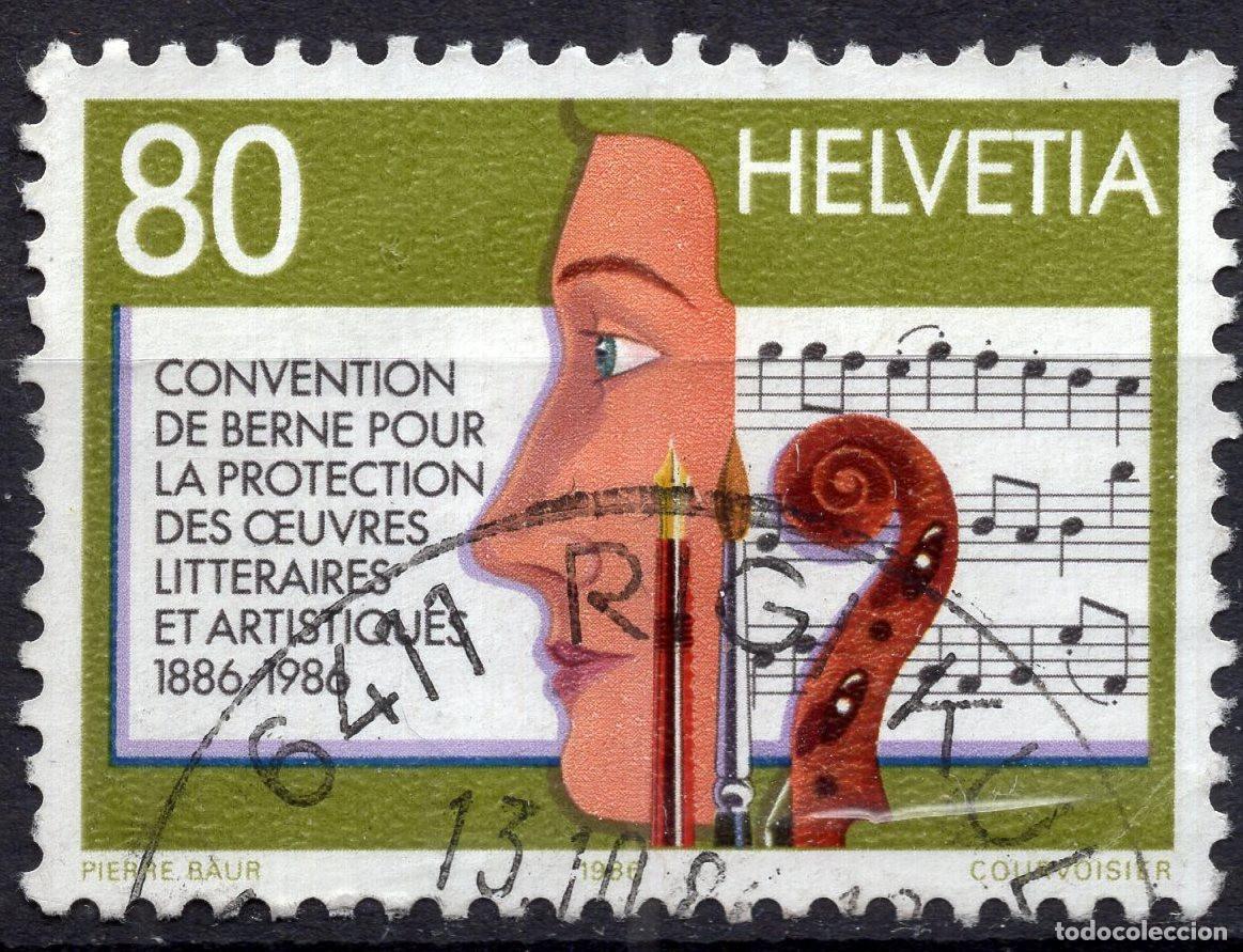 Sellos: SUIZA 1986 STAMP MICHEL CH 1329