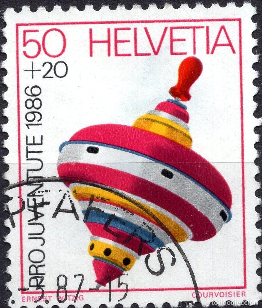 Sellos: SUIZA 1986 STAMP MICHEL CH 1332