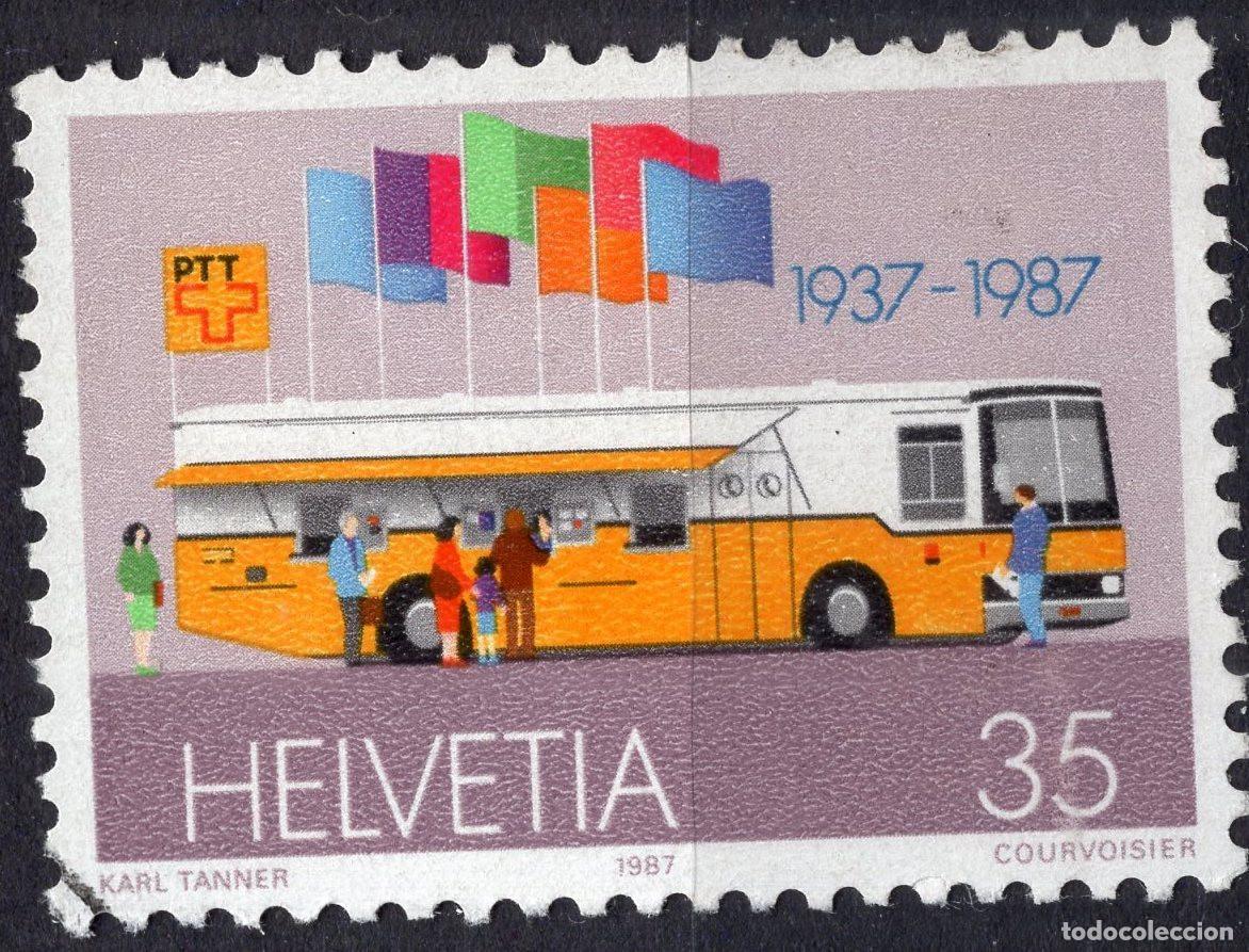 Sellos: SUIZA 1987 STAMP MICHEL CH 1335